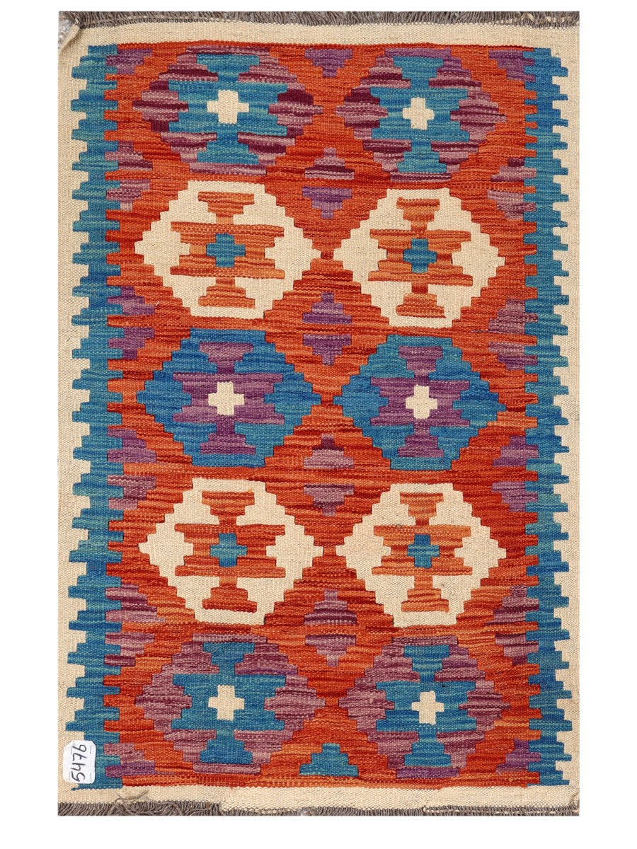 Maimana Kilim - 122 x 79 cm
