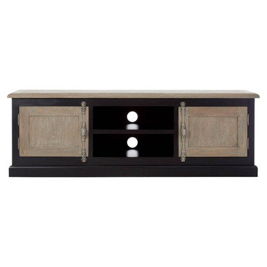 Orsina Kensington Townhouse Oak Media Unit | Grey-Toned TV Console