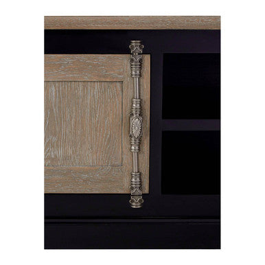 Orsina Kensington Townhouse Oak Media Unit | Grey-Toned TV Console