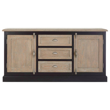 Orsina Kensington Townhouse Sideboard – Oak Wood Storage Cabinet
