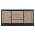 Orsina Kensington Townhouse Sideboard – Oak Wood Storage Cabinet