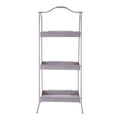 Orsina Lexa Grey Metal Storage Rack – Slim A-Frame Minimalist Organizer