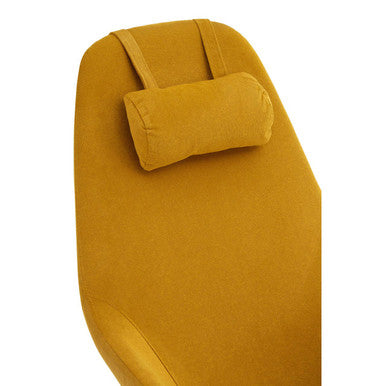 Orsina Kolding Yellow Rocking Chair – Scandinavian Oak & Metal