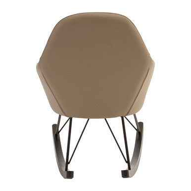 Orsina Kolding Rocking Chair – Light Grey Scandi Modern Armchair