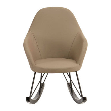 Orsina Kolding Rocking Chair – Light Grey Scandi Modern Armchair