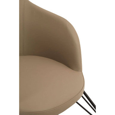 Orsina Kolding Rocking Chair – Light Grey Scandi Modern Armchair