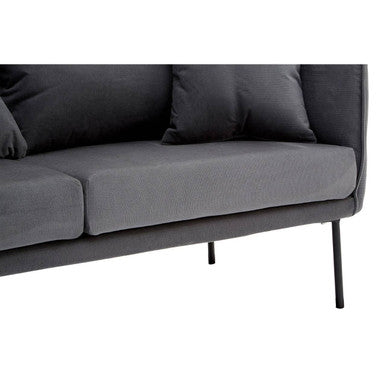 Orsina Kolding 2 Seater Grey Sofa – Modern Fabric Minimalist Couch