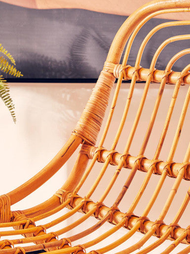 Orsina Java Tiger Rattan Accent Chair – Woven Modern Lounge Seating
