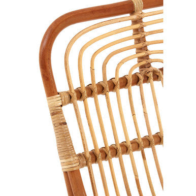 Orsina Java Tiger Rattan Accent Chair – Woven Modern Lounge Seating