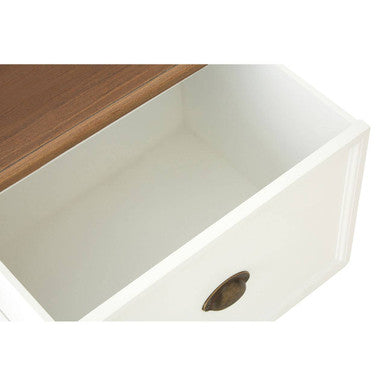Orsina Hardwick Coffee Table – Fir Wood Top with 3 Storage Drawers