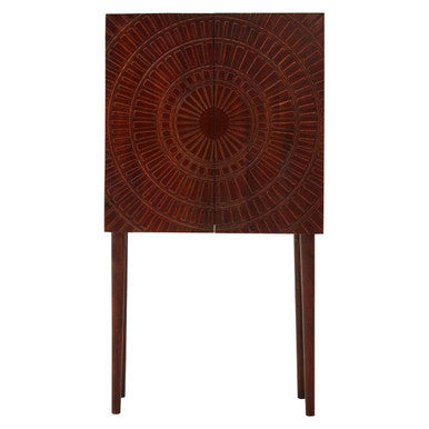 Orsina Vence Mango Wood Accent Cabinet – Natural Tribal Storage
