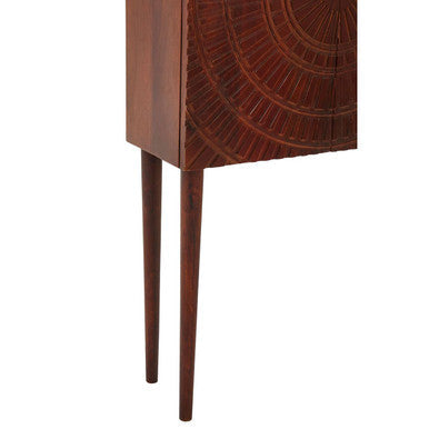 Orsina Vence Mango Wood Accent Cabinet – Natural Tribal Storage