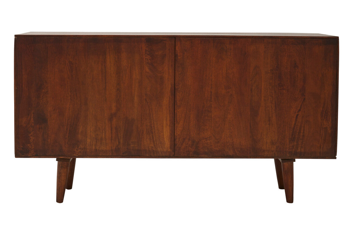 Orsina Vence Mango Wood Sideboard – Carved Brown Wooden Buffet