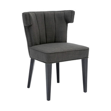 Orsina Oria Grey Fabric Dining Chair | Tufted Modern Seating