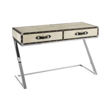 Orsina Kensington Mango Wood 2-Drawer Console Table with Z-Legs