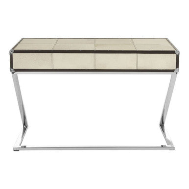 Orsina Kensington Mango Wood 2-Drawer Console Table with Z-Legs