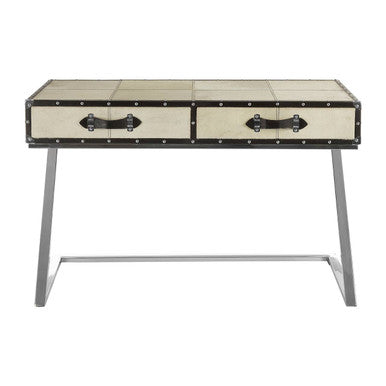 Orsina Kensington Mango Wood 2-Drawer Console Table with Z-Legs
