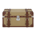 Orsina Columbus Small Canvas Storage Trunk – Vintage Style Chest
