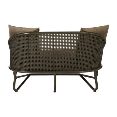 Orsina 2-Seater Sofa – Modern Minimalist Couch with Curved Legs