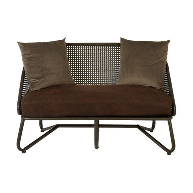 Orsina 2-Seater Sofa – Modern Minimalist Couch with Curved Legs