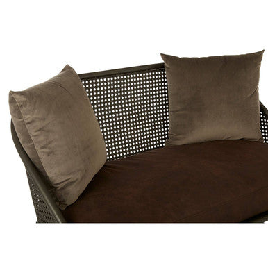 Orsina 2-Seater Sofa – Modern Minimalist Couch with Curved Legs