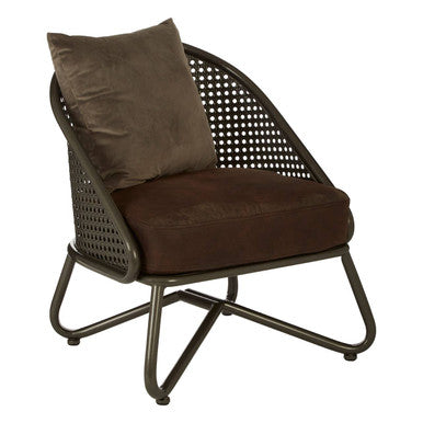 Orsina New Foundry Accent Chair – Modern Sculptural Design with Curved Legs