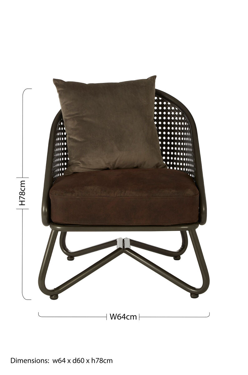 Orsina New Foundry Accent Chair – Modern Sculptural Design with Curved Legs