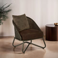 Orsina New Foundry Accent Chair – Modern Sculptural Design with Curved Legs