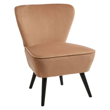 Orsina Darcy Natural Fabric Accent Chair – Modern Upholstered Armchair