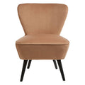 Orsina Darcy Natural Fabric Accent Chair – Modern Upholstered Armchair
