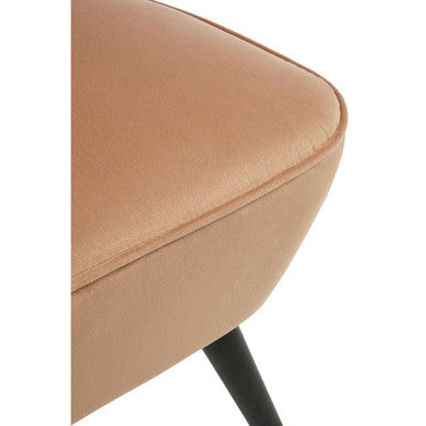 Orsina Darcy Natural Fabric Accent Chair – Modern Upholstered Armchair