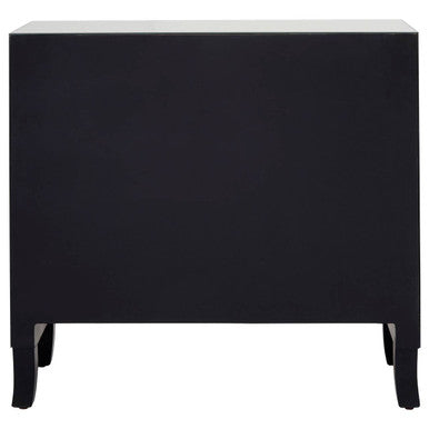 Orsina Graciela Mirrored Chest of 4 Drawers with Glass Handles
