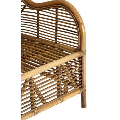 Orsina Manado Grey Natural Kubu Rattan Chair – Handwoven Accent Seating