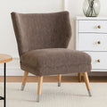 Orsina Regents Park Grey Chenille Wingback Chair | Modern Accent Armchair