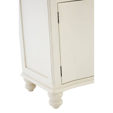 Orsina Loire White Sideboard – 6 Drawer Traditional Storage Cabinet