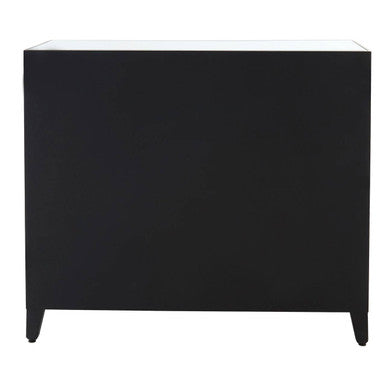 Orsina Knightsbridge Mirrored 3 Drawer Unit – Compact Bedroom Chest
