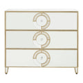 Orsina Knightsbridge Mirrored 3 Drawer Unit – Compact Bedroom Chest