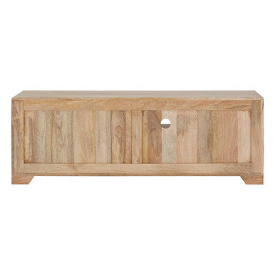 Orsina Marwar Mango Wood Media Unit – 4-Drawer Carved TV Console