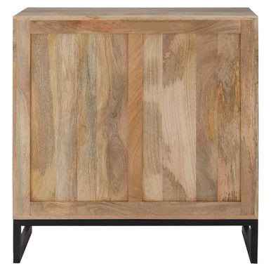 Orsina Marwar Mango Wood Sideboard – Rustic 4-Drawer Storage Cabinet