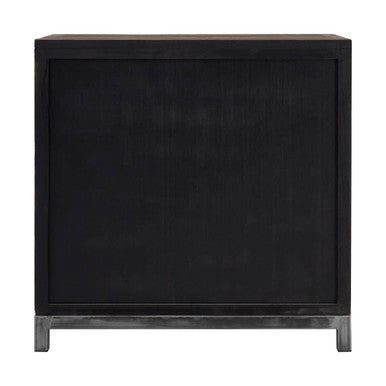 Orsina Midas Large 2 Door Cabinet | Recycled Elm Wood Sunburst