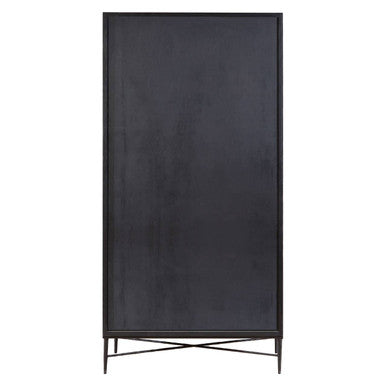 Orsina Kyra Wardrobe – Modern Rustic Elm Wood with Fluted Doors