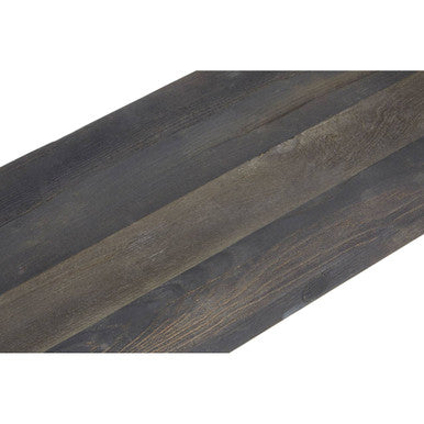 Orsina Mason Old Oak Wood Bench – Industrial Rustic Entryway Seating