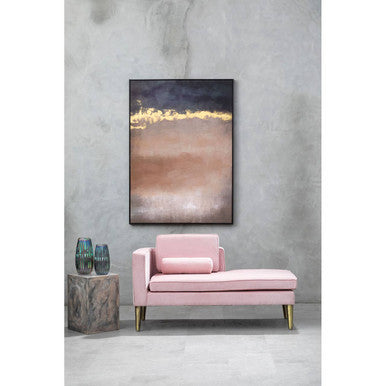 Orsina Rosado Marble Effect Side Table and Stool | Black and White