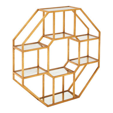 Orsina Zariah Wall Shelf Unit – Modern Multi-Level Display Shelving