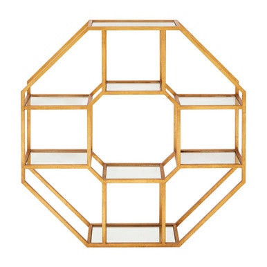 Orsina Zariah Wall Shelf Unit – Modern Multi-Level Display Shelving