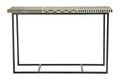 Orsina Bone Inlay Console Table – Boho Mango Wood & Metal Base