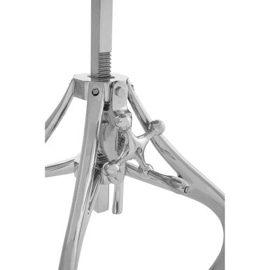 Orsina Maxi Industrial Crank Stool – Adjustable Nickel Iron Barstool