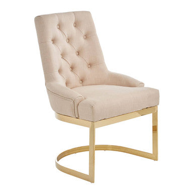 Orsina Azalea Natural Dining Chair – Upholstered Linen Seating