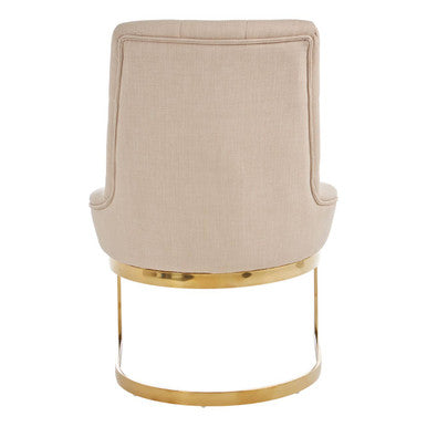 Orsina Azalea Natural Dining Chair – Upholstered Linen Seating
