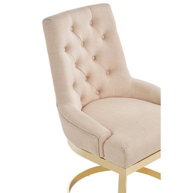 Orsina Azalea Natural Dining Chair – Upholstered Linen Seating